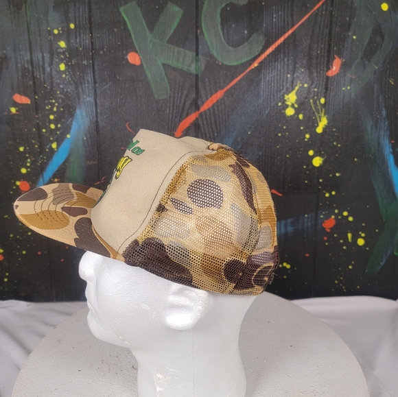 Vintage "I'm Hooked On Fishing"‎ Trucker Hat Mesh Back - Picture 2 of 5